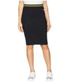 Puma Varsity Pencil Skirt (puma Black) Women's Skirt