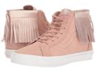 Vans Kids Sk8-hi Moc (little Kid/big Kid) ((metallic) Rose Gold) Girl's Shoes