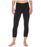Reebok Lux 3/4 Tights (black) Women's Casual Pants