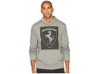Puma Ferrari Big Shield Hoodie (medium Gray Heather) Men's Sweatshirt