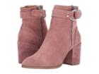 Steven Johannah Bootie (pink Suede) Women's Shoes