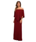 Culture Phit Ayden Dress (maroon) Women's Dress