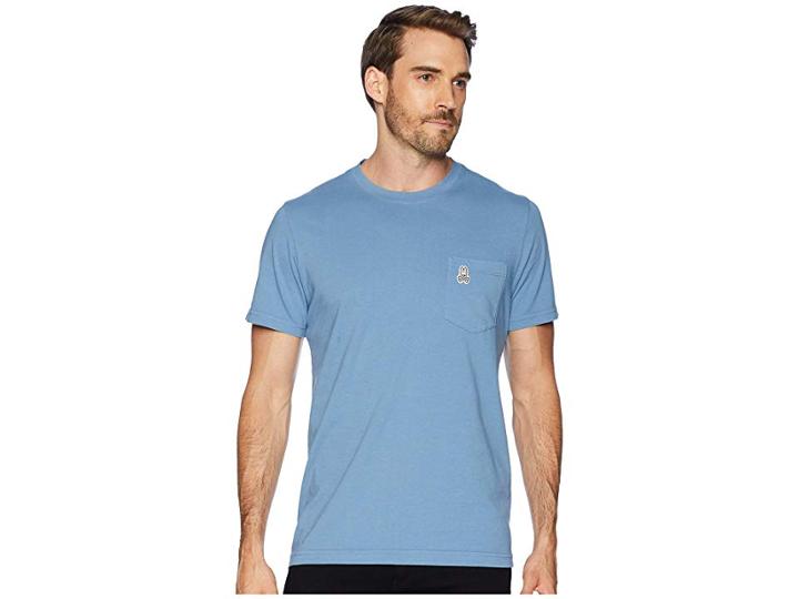 Psycho Bunny Garment Dye Tee Shirt (gulf) Men's T Shirt