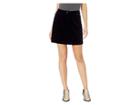 1.state Pinwale Cord Mini Skirt (rich Black) Women's Skirt
