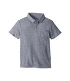 Chaser Kids Soft Short Sleeve Polo (little Kids/big Kids) (streaky Gray) Boy's Clothing