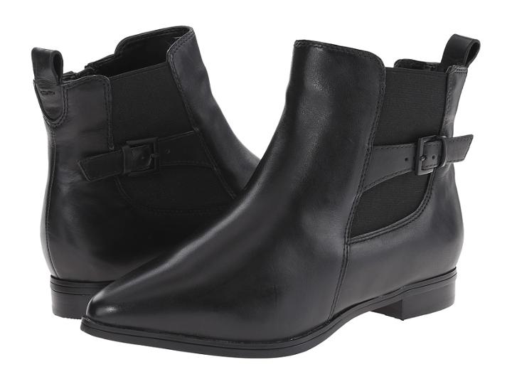 Clarks Morela Liza (black Leather) Women's  Boots