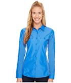 Kuhl Glydr Long Sleeve Shirt (atlantis) Women's Long Sleeve Button Up