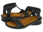 Naot Cymbal (black Madras Leather) Women's Sandals