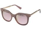 Guess Gf0351 (shiny Pink/bordeaux Mirror) Fashion Sunglasses