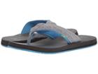 Sanuk Beer Cozy 2 Mesh (grey/bay Blue) Men's Sandals