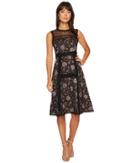 Nanette Lepore Eve Dress (black Multi) Women's Dress
