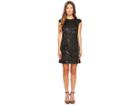 Versace Jeans Couture Sleeveless Geo Dress (nero) Women's Dress