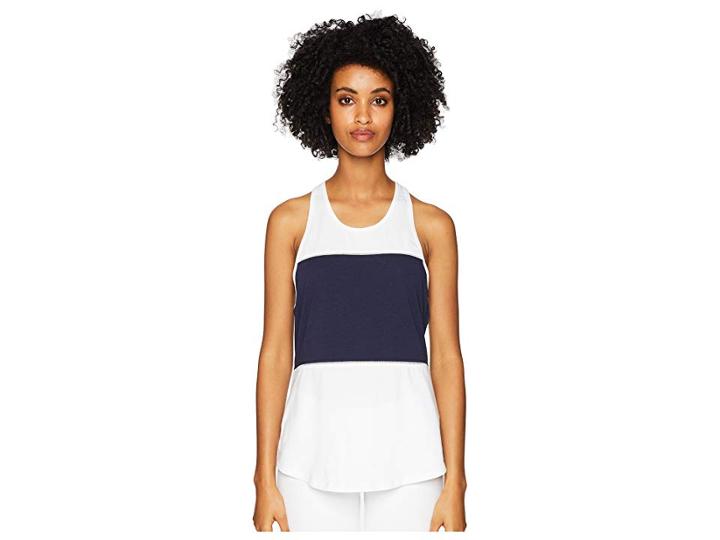 Kate Spade New York Athleisure Color Block Tank Top (rich Navy Multi) Women's Sleeveless