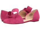 Nine West Shoreside D'orsay Pump (electric Fuchsia Isa Kid Suede) Women's Shoes