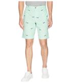 Chaps Printed Chambray Short (classic Lime Multi) Men's Shorts