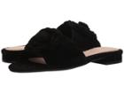 Taryn Rose Violet (black Silky Suede) Women's Slide Shoes