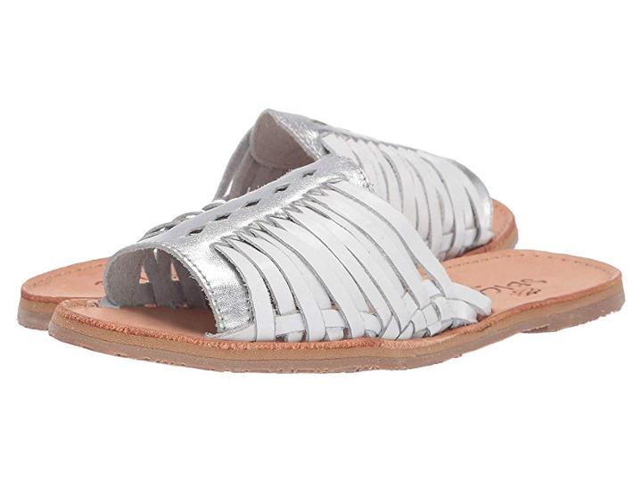 Sbicca Lawrin (white/silver) Women's Shoes