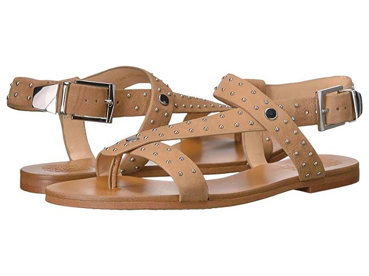Vince Camuto Ridal (almond Beige Tumbled Buff Goat) Women's Shoes