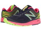 New Balance 1400v5 (dark Denim/bright Cherry/lime Glo) Women's Running Shoes