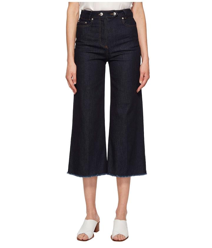 Red Valentino Denim Cullot (blue Denim) Women's Jeans