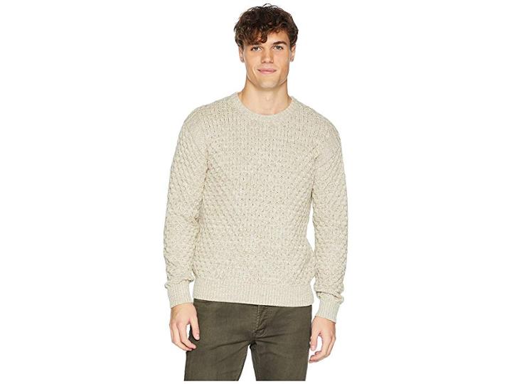 Frye Ethan Fisherman Cable (creme) Men's Clothing