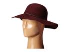 San Diego Hat Company Wfh7950 Floppy With Round Crown And Faux Suede Band (merlot) Caps