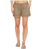 Mountain Hardwear Ap Scrambler Shorts (stone Green) Women's Shorts