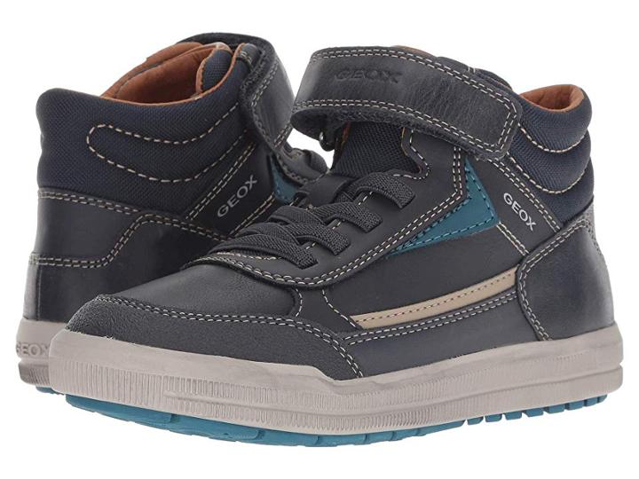 Geox Kids Arzach Boy 9 (little Kid/big Kid) (navy/petrol) Boy's Shoes