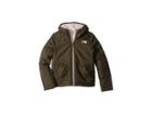 The North Face Kids Reversible Perrito Jacket (little Kids/big Kids) (new Taupe Green) Girl's Jacket