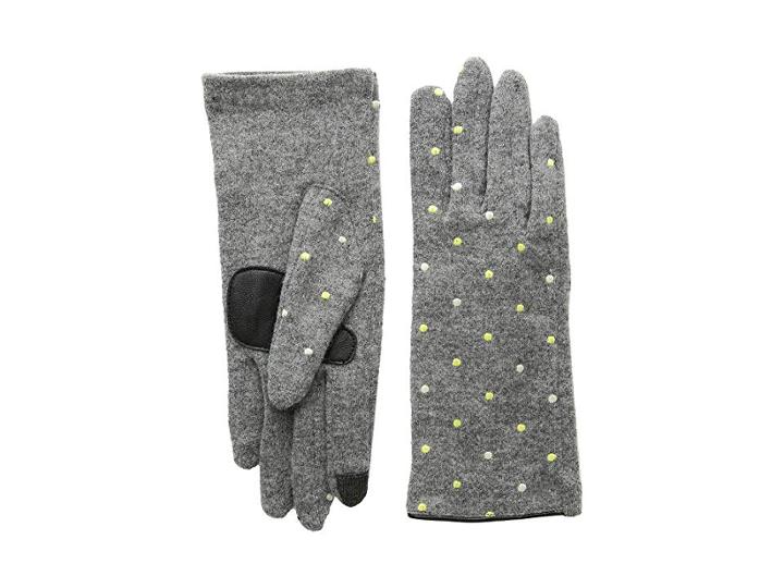 Echo Design Dot Dot Gloves (heather Grey) Extreme Cold Weather Gloves