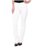 Nydj Billie Mini Boot In Optic White (optic White) Women's Jeans