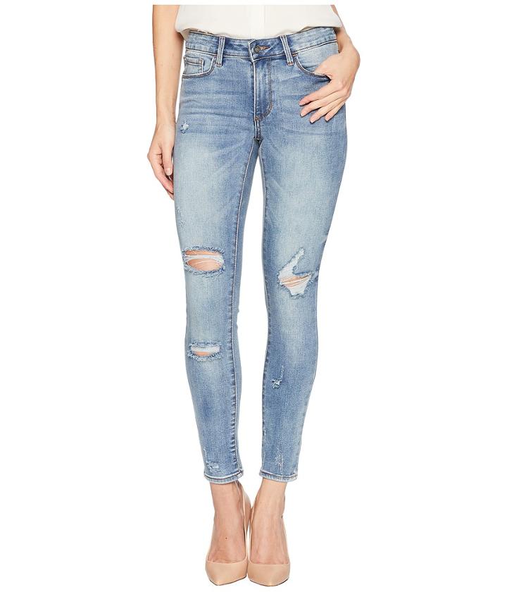 Bebe Heartbreaker Skinny In Tangiers (tangiers) Women's Jeans