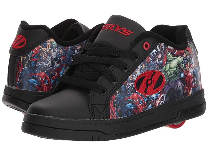 Heelys Split Marvel Universe (little Kid/big Kid/adult) (black/red) Kid's Shoes