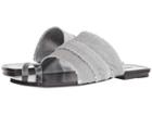 Sigerson Morrison Abbe (silver Leather) Women's Shoes