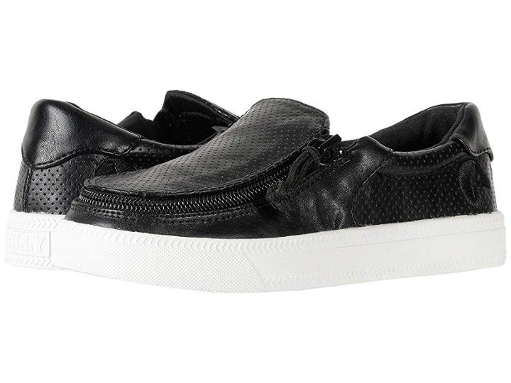 Billy Footwear Kids Classic Low Perf (toddler/little Kid/big Kid) (black Perf) Kids Shoes