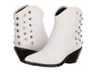 Marc Fisher Ltd Baily (white Leather) Cowboy Boots