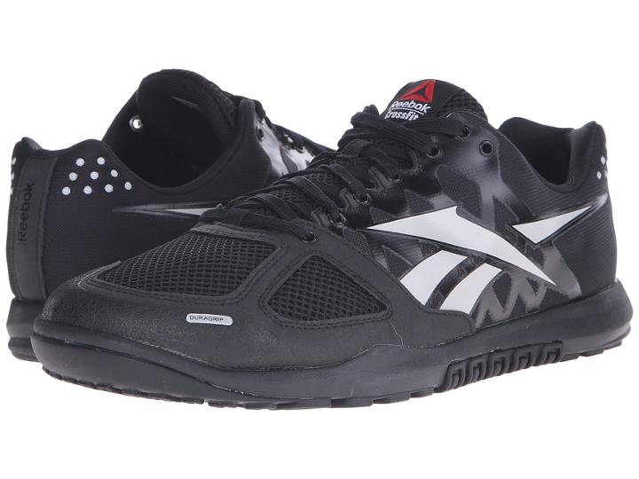 Reebok Crossfit(r) Nano 2.0 (black/zinc Grey) Men's Cross Training Shoes