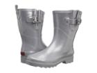 Chooka Top Solid Mid Rain Boot (pearlized Gray) Women's Rain Boots