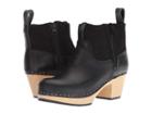 Swedish Hasbeens Zip It Shearling Boot (black) Women's Boots