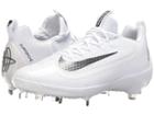 Nike Air Huarache 2kfilth Elite Low (white/white/dark Grey) Men's Cleated Shoes