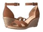 Nine West Jabrina Espadrille Wedge Sandal (natural Suede) Women's Shoes