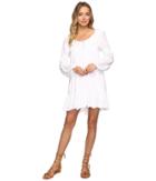 Volcom Ethos Long Sleeve Dress (white) Women's Dress