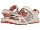 Ecco Sport Cruise Catalina Sandal (shadow White/silver Grey/coral) Women's Shoes