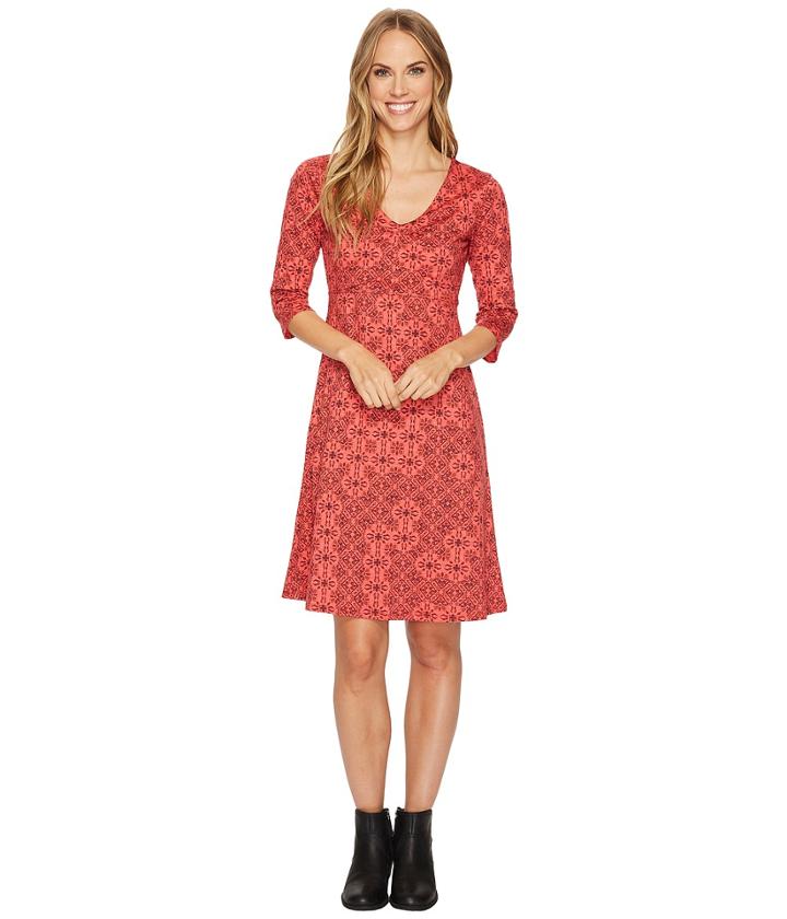 Toad&co Rosalinda Dress (cranberry Patchwork Print) Women's Dress