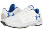 Under Armour Ua Charged Core (white/white/ultra Blue) Men's Cross Training Shoes