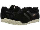 Gola Harrier Glimmer Suede (black/rose Gold/off-white) Women's Shoes