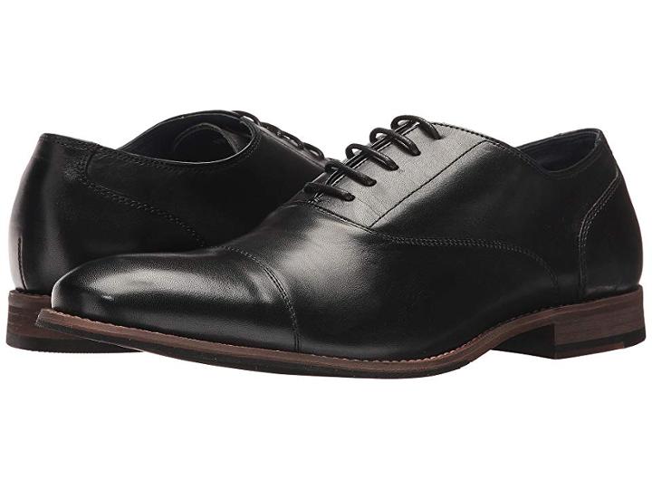 Rush By Gordon Rush Asher (black) Men's Lace Up Cap Toe Shoes