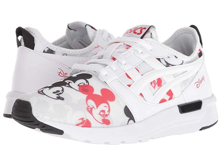 Asics Kids Tiger Gel-lyte Hikari Mickey Mouse (big Kid) (white) Kids Shoes