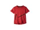 Nike Kids Dri-fit Breathe Short Sleeve Top (little Kids) (red Crush Heather) Boy's Clothing