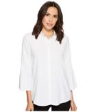 Lisette L Montreal Bell Sleeve Blouse (white) Women's Long Sleeve Button Up